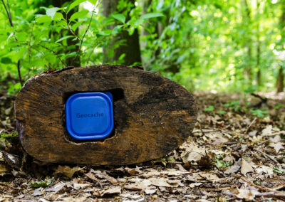 stage geocaching activités nature