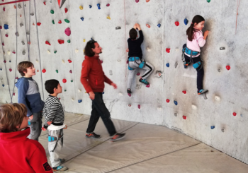 Club annuel d'escalade en salle à Trets